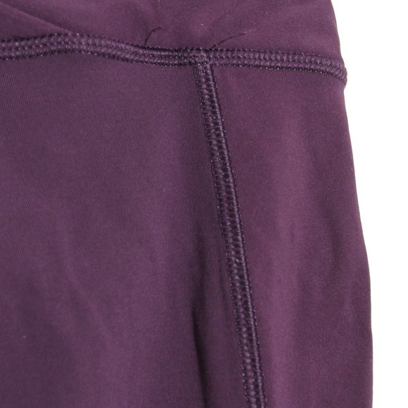 Lululemon Time to Shine Tight Leggings Deep Zinfandel Purple Mesh Luxtreme Sz 4 - Picture 9 of 15